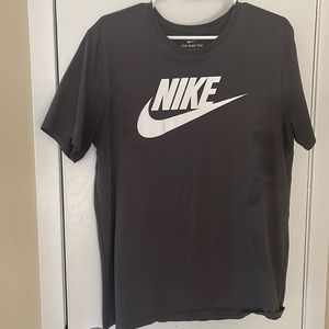 Gray tee shirt from Nike